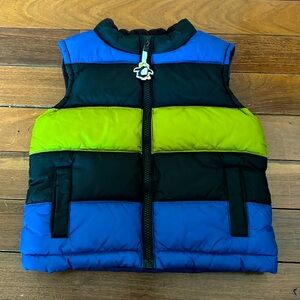 Gymboree Fleece-lined puffer vest, size 2-3T